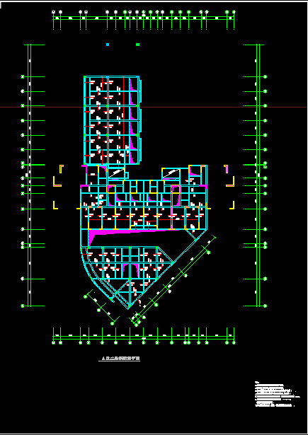 某地十三层框剪结构住宅结构图（全套）-图二
