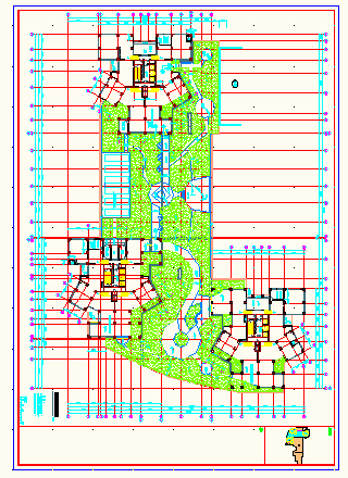 江西某地区工业建筑工程平面设计图-图二
