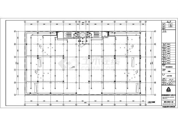某厂区三层框架结构厂房强电设计施工图-图二