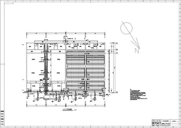城市污水处理厂CASS生化池工艺结构图和电气设计施工图_图1