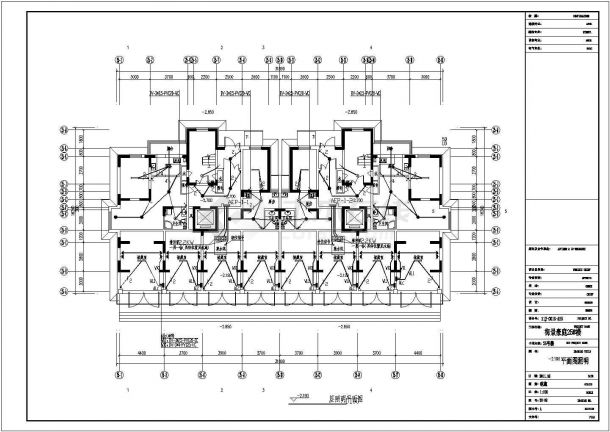 某小区十三层带地下储藏室住宅楼电气施工图-图二