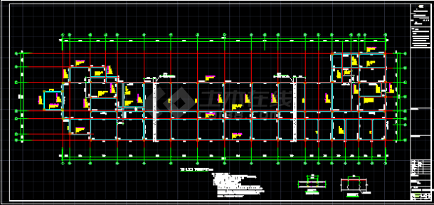 【4层】5708.82平米四层框架综合楼投标书（CAD图纸全套、商务标、技术标、计价表）-图二