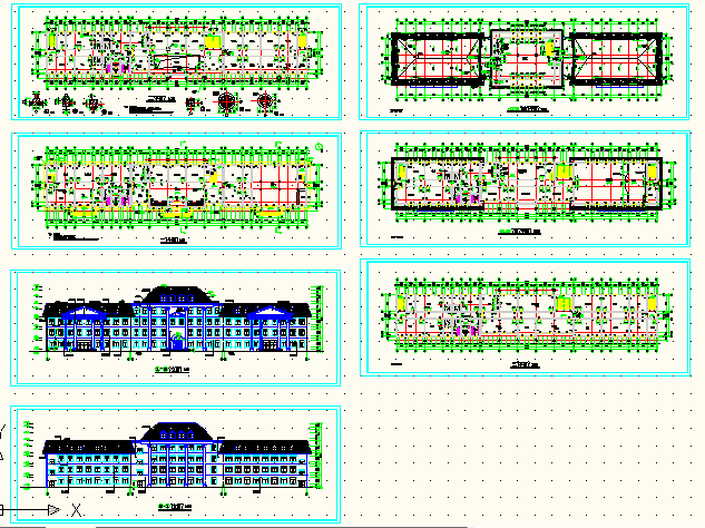 某地区多层办公楼建筑工程施工详图_图1