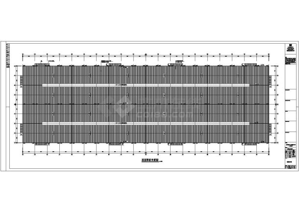 某纸业钢结构两联跨厂房建筑设计图纸-图二