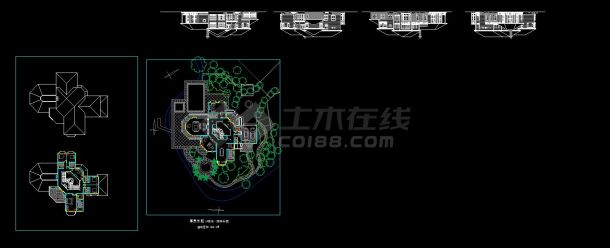 福州融侨别墅24#楼王规划及建筑设计方案CAD图纸-图一