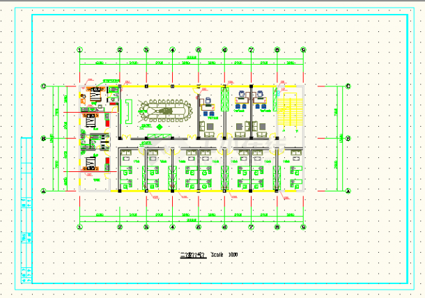 江西某处某综合楼建筑电气CAD施工图-图二