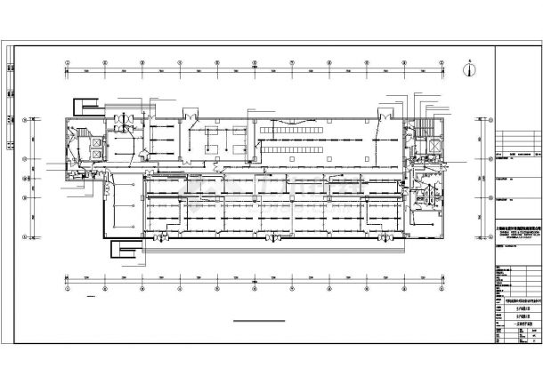 长春电信生产机楼（八层）电气全套图-图二
