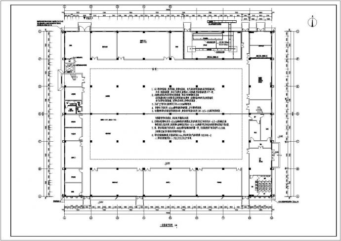 某2层制药厂车间建筑电气设计施工图_图1
