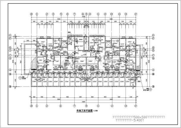 某地11层剪力墙结构住宅楼建筑及结构施工图-图一