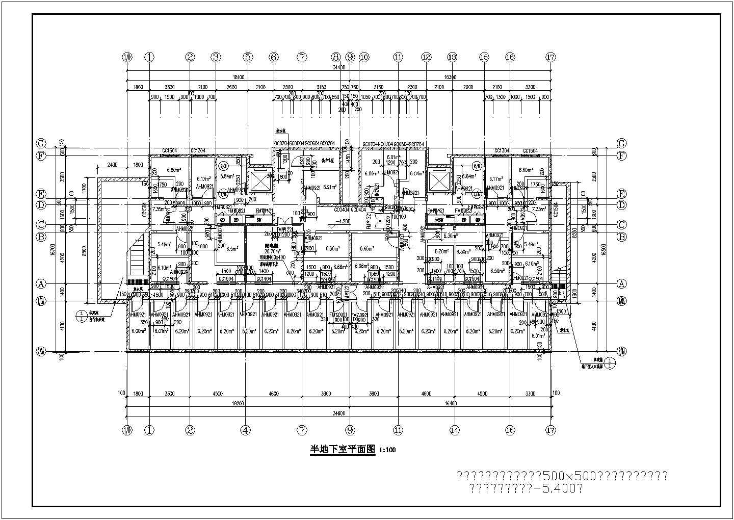 某地11层剪力墙结构住宅楼建筑及结构施工图