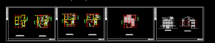 别墅地下室建筑施工设计全套CAD图纸_图1