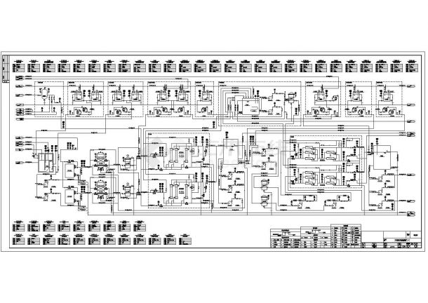 化工厂化学水项目管道&amp;仪表（PID）图纸-图一