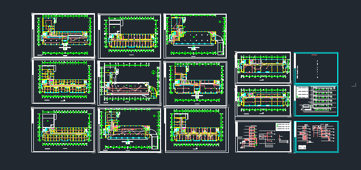 某五层办公楼全套弱电设计施工图纸