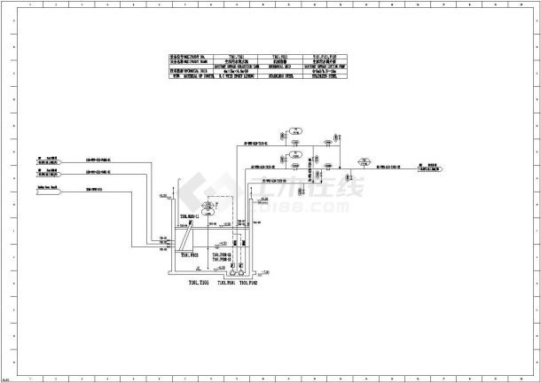 某地工业废水污水处理站工艺流程图-图二