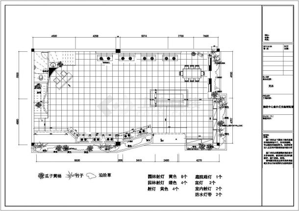 某地5层古玩展厅全套施工图（含电路图纸）-图一