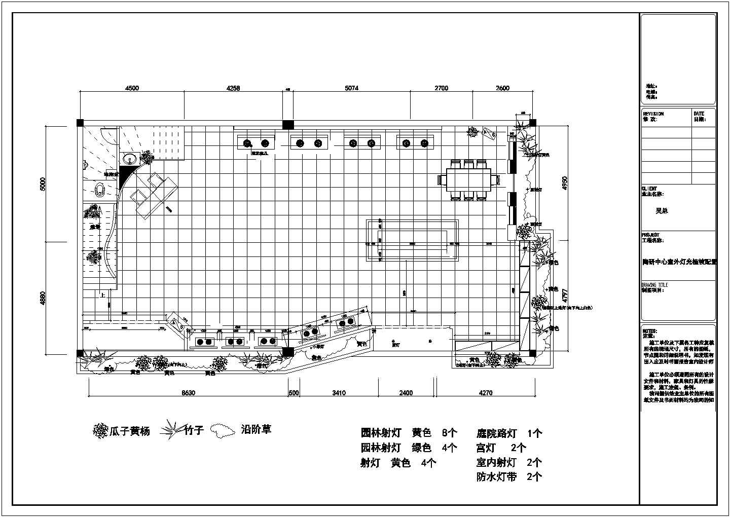 某地5层古玩展厅全套施工图（含电路图纸）