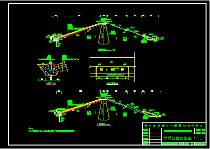某水库除险加固的cad设计工程施工图-图二