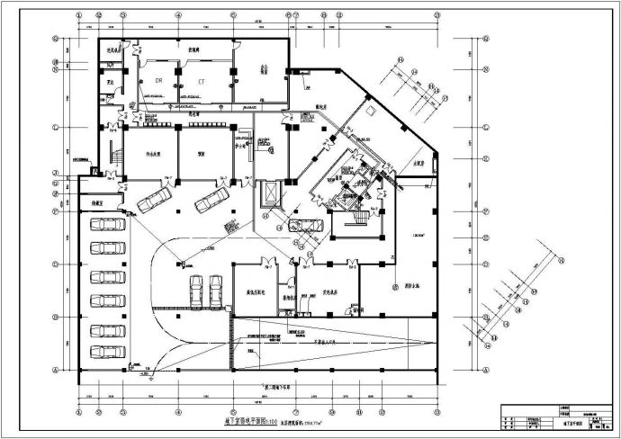 某医院弱电智能化电气设计施工图纸_图1