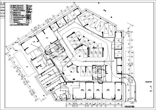 某地一类33层商住楼全套电气设计施工图（带地下车库）-图二