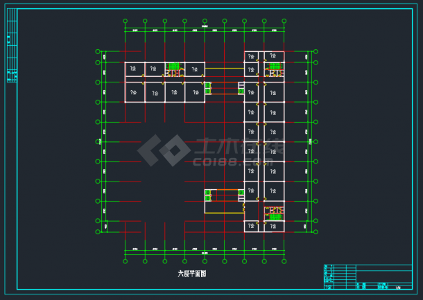 蚌埠某购物中心初步设计方案全套CAD图-图二