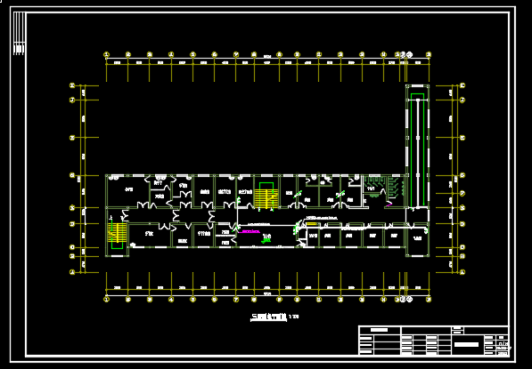某地区某乡镇医院电气设计CAD施工图纸_图1