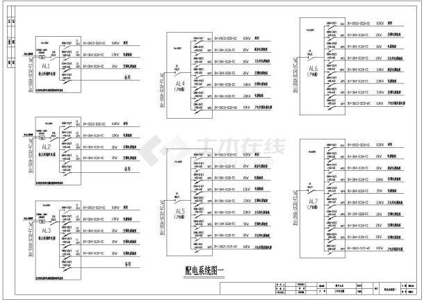 某地12层住宅楼建筑电气设计施工图-图二