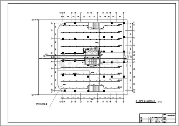 某地9层商住楼给排水消防平面图系统图-图二