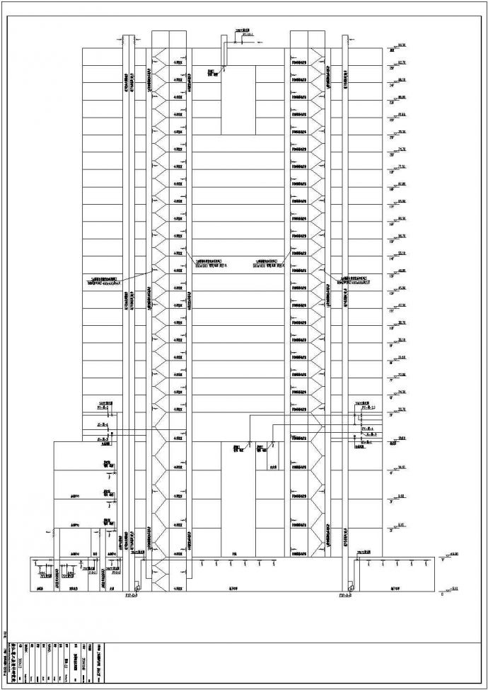 上海嘉正大二十五层办公楼水源热泵设计方案图_图1