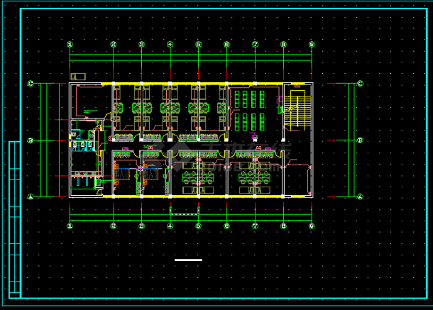 某综合楼建筑电气施工设计全套CAD图-图二