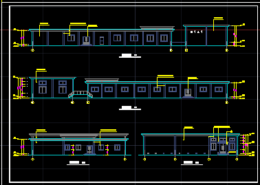 [临海]一整套冷库建筑cad设计方案施工图纸-图二