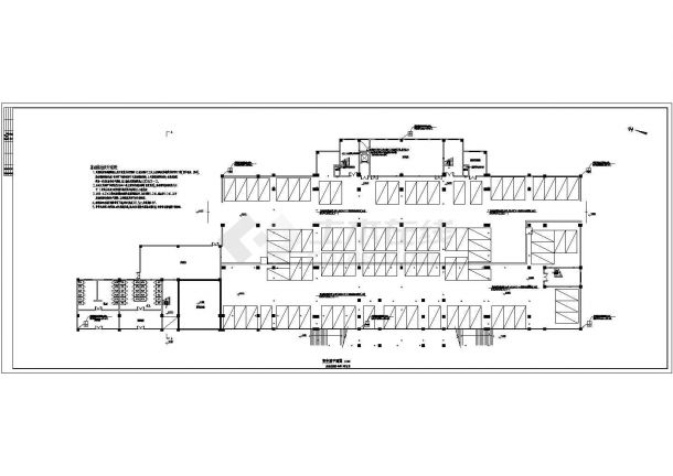 某地中学教学楼和实验楼电气施工图-图二
