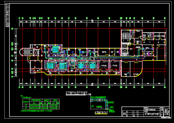 某地区医院电气部分设计CAD施工图纸-图一