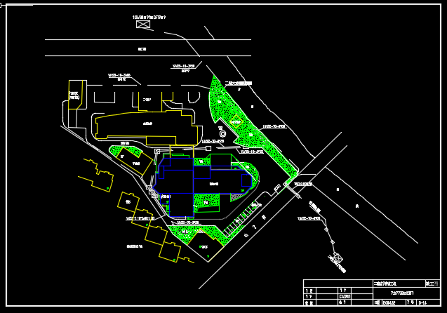 某地区医院高压增容工程电气设计CAD施工图纸_图1
