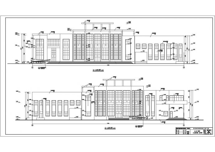 某地2层框架结构火车站建筑专业方案图_图1