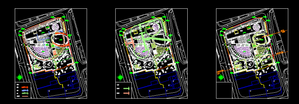 [上海]某知名大学十七层附属医院建筑CAD设计方案分析图-图一