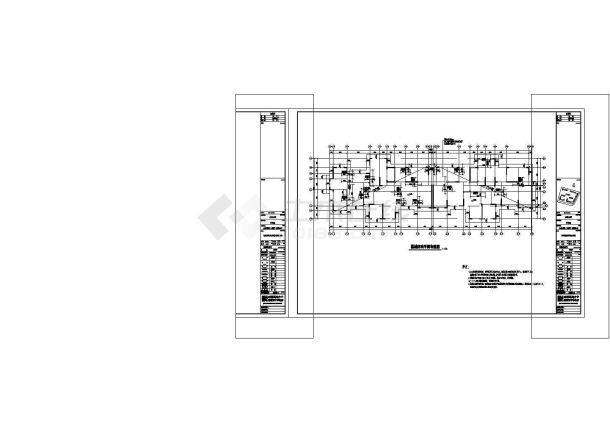 成都某高层住宅纯剪力墙结构施工图-图二