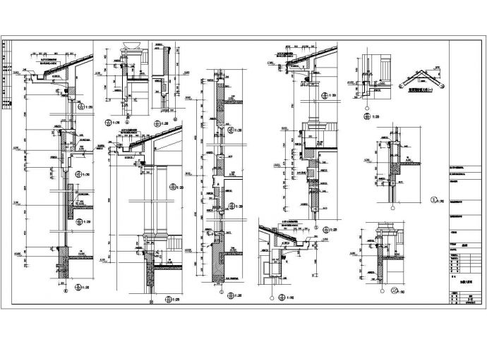 某地三层框架结构别墅结构设计施工图_图1