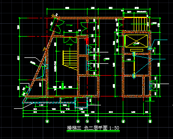 [四川]16层医院综合楼建筑CAD施工设计大样图-图二