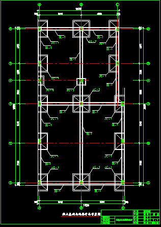 某酒店三层钢结构餐厅CAD设计方案图-图二