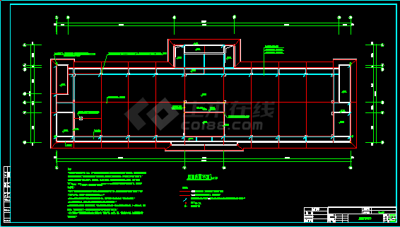 北京某三甲医院综合楼强电CAD施工设计方案图-图二