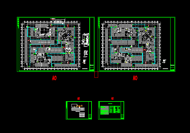 某建筑地下车库CO监测系统设计施工图_图1