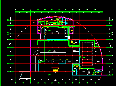 某住宅地下室中央空调全套CAD平面设计施工图纸-图二