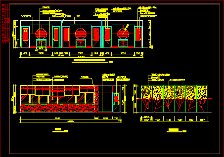 东莞东海龙湾大酒店建筑装修设计施工CAD方案图-图二