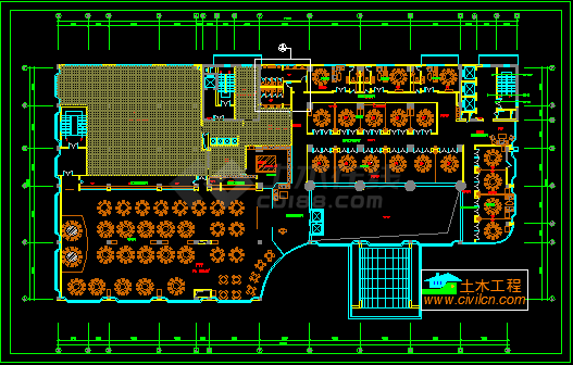  Design and construction drawing of a five-star hotel full decoration cad scheme - Figure 2