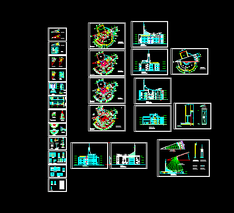 某一经典幼儿园的全套CAD施工图