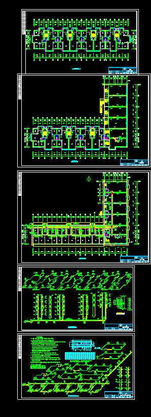 某住宅楼采暖系统cad平面设计施工图_图1