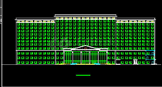 五星酒店公共建筑CAD设计施工部分图纸-图二