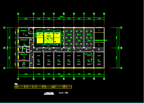 某综合楼建筑电气CAD设计施工图纸-图二