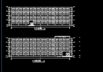 某市大型超市CAD建筑施工设计图纸-图二