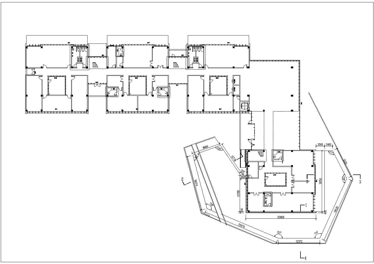 园区某办公楼前水景池全套施工图纸